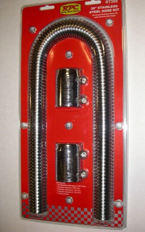 RPC STAINLESS STEEL RADIATOR HOSE KIT 36
