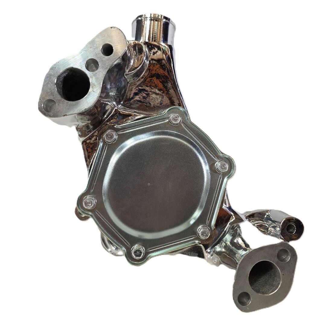 Chev 350 SBC Chrome Water Pump LWP # R9074C