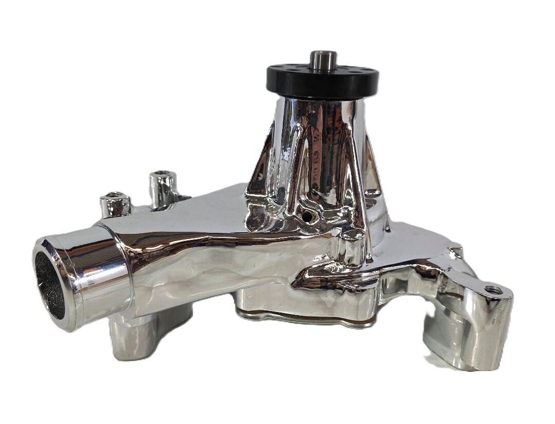 Chev 350 SBC Chrome Water Pump LWP # R9074C