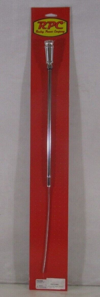 RPC CHROME BILLET ENGINE DIPSTICK & TUBE CHRYSLER 318 340 360 # R9224BA