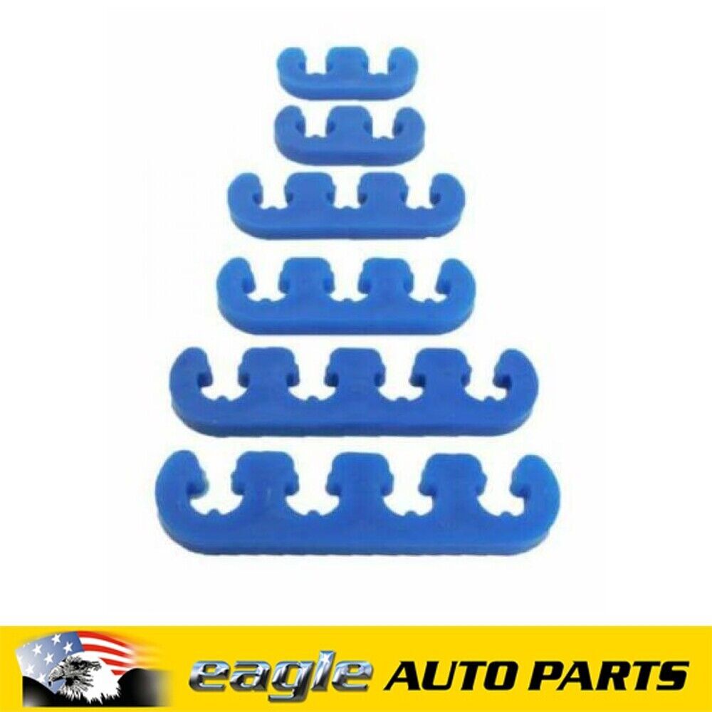 RPC Universal Blue Deluxe Spark Plug Wire Lead Divider Set  # R9372