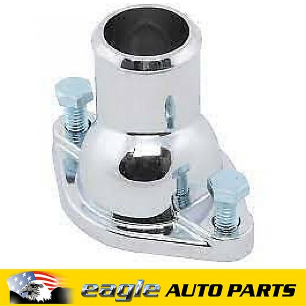 RPC CHEV 350 454 502 CHROME STRAIGHT UP THERMOSTAT HOUSING # R9647