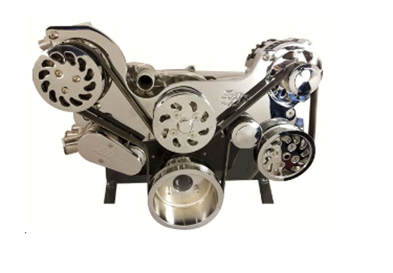 Ls Belt Rab Chev LS Engines Rab Performance Chrome Serpentine System With A/C # RA ...
