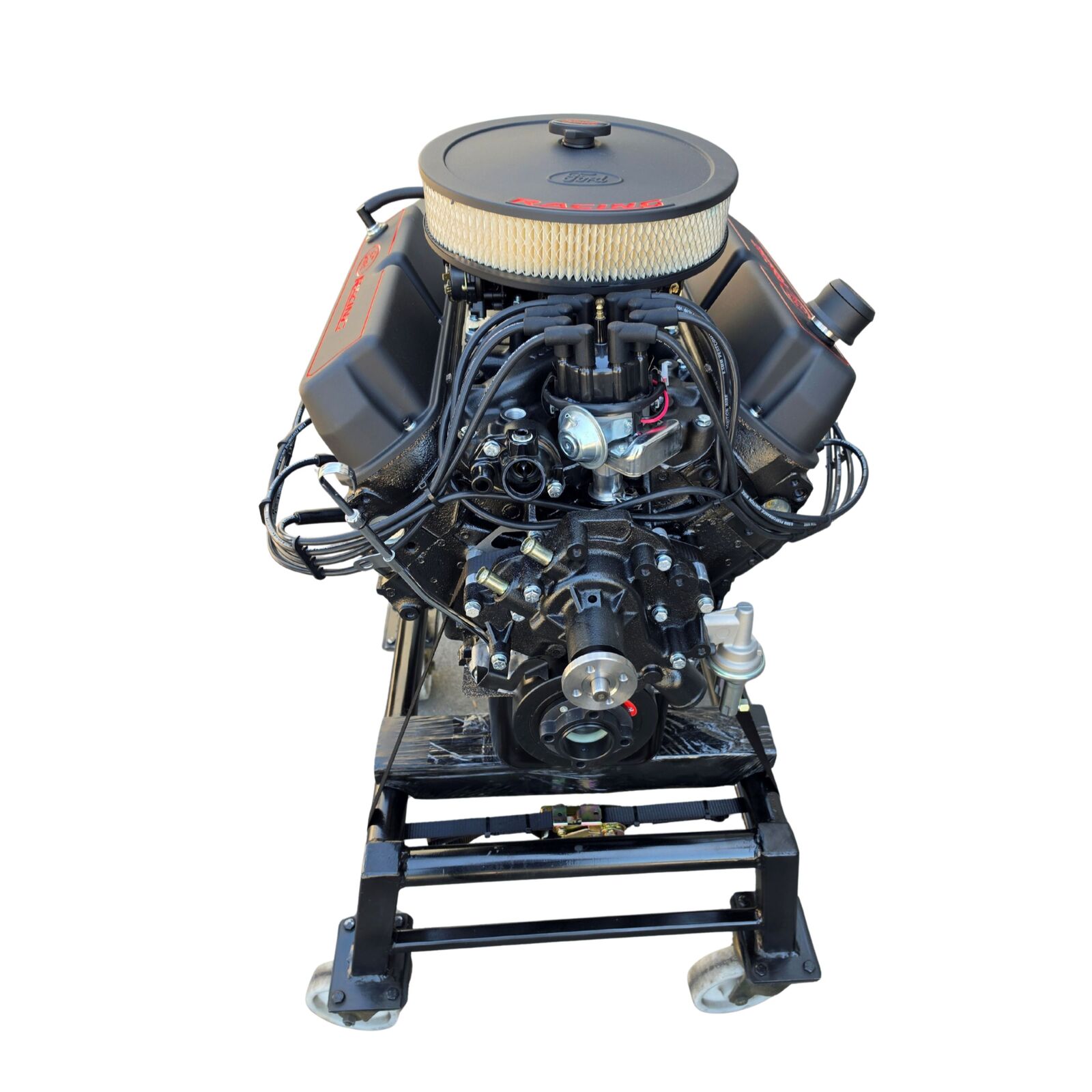 Ford 351 Windsor Roller Cam Engine Complete Black # RECO-351W-ROLL-C-B