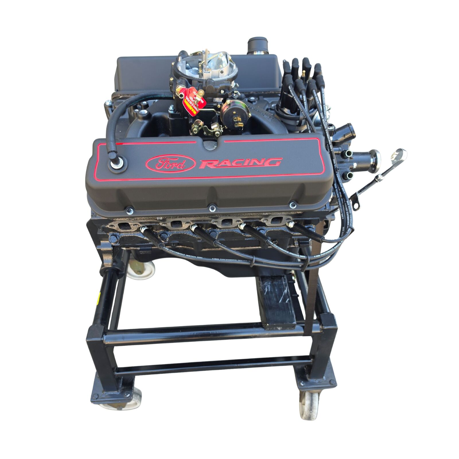 Ford 351 Windsor Roller Cam Engine Complete Black # RECO-351W-ROLL-C-B
