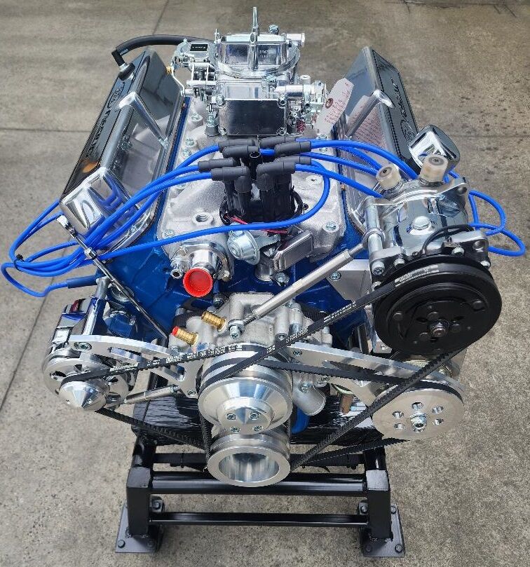 351w Build Ford 351 Windsor Roller Cam Engine CVF Racing V-Belt Kit # RECO-351W-R ...