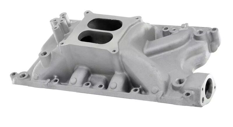 FORD 351 WINDSOR DUAL PLANE SATIN INTAKE MANIFOLD  # RS54023