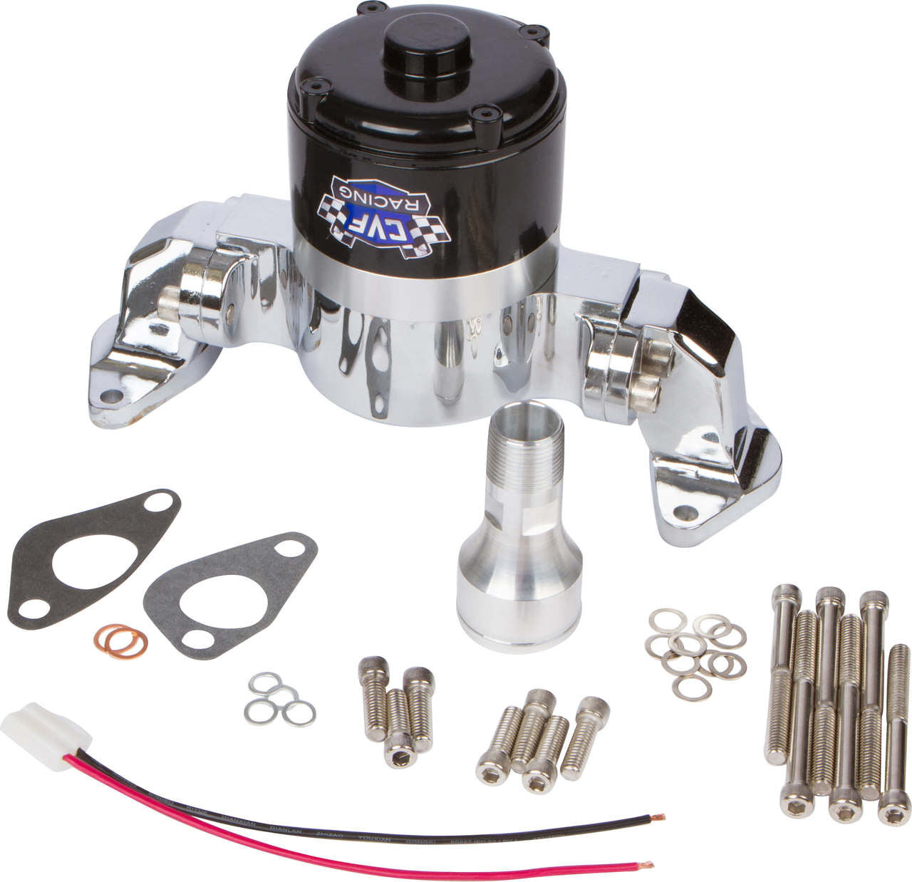 CVF Racing Ford 302 351 Windsor Electric Water Pump 35gpm SBF-EWP