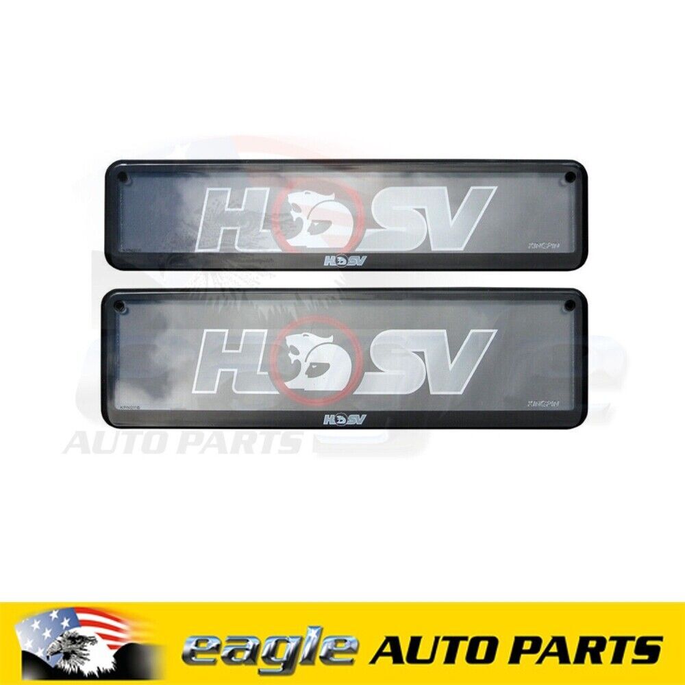 HSV Licence Plate Cover Set Genuine Slimline & Large Plates  # SPZ-300113