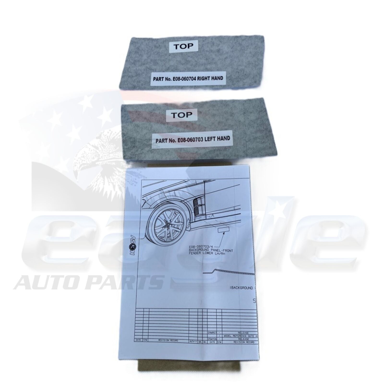 HSV VE MALOO GTS FRONT GUARD BLACKOUT DECAL GENUINE SPZ-300248