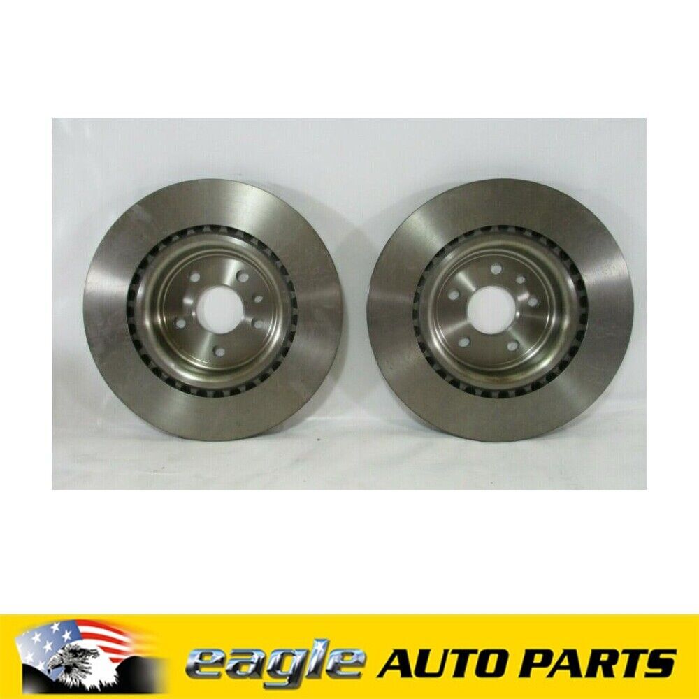 JAGUAR F-PACE REAR DISC BRAKE ROTORS 2015 OE # T4A2061