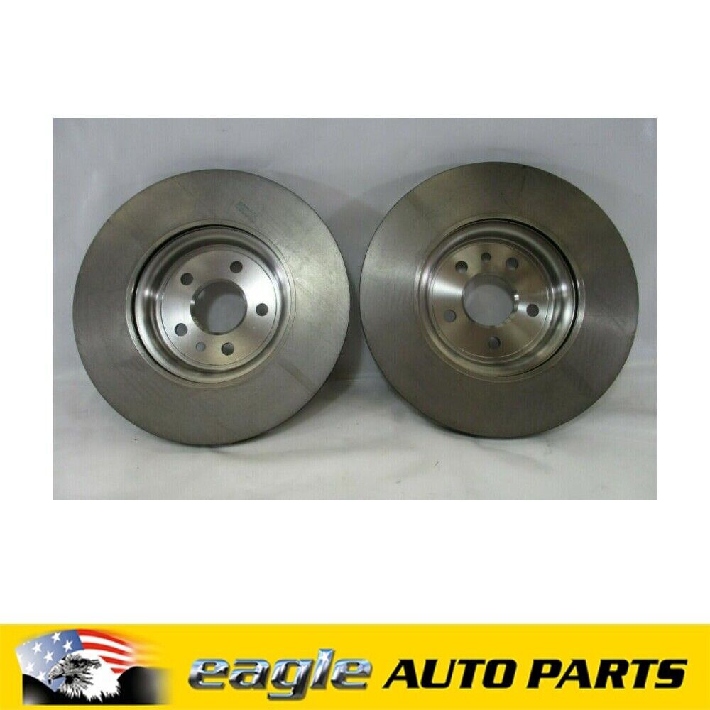 JAGUAR F-PACE FRONT DISC BRAKE ROTOR SET 2015 OE # T4A2342