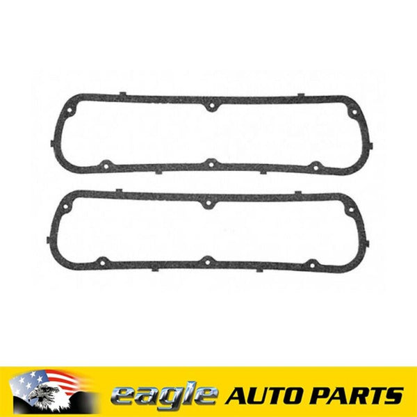 Ford Small Block 289 302 351 Windsor Black Rubber Valve Cover Gasket Set – Steel Core – Speedmaster
