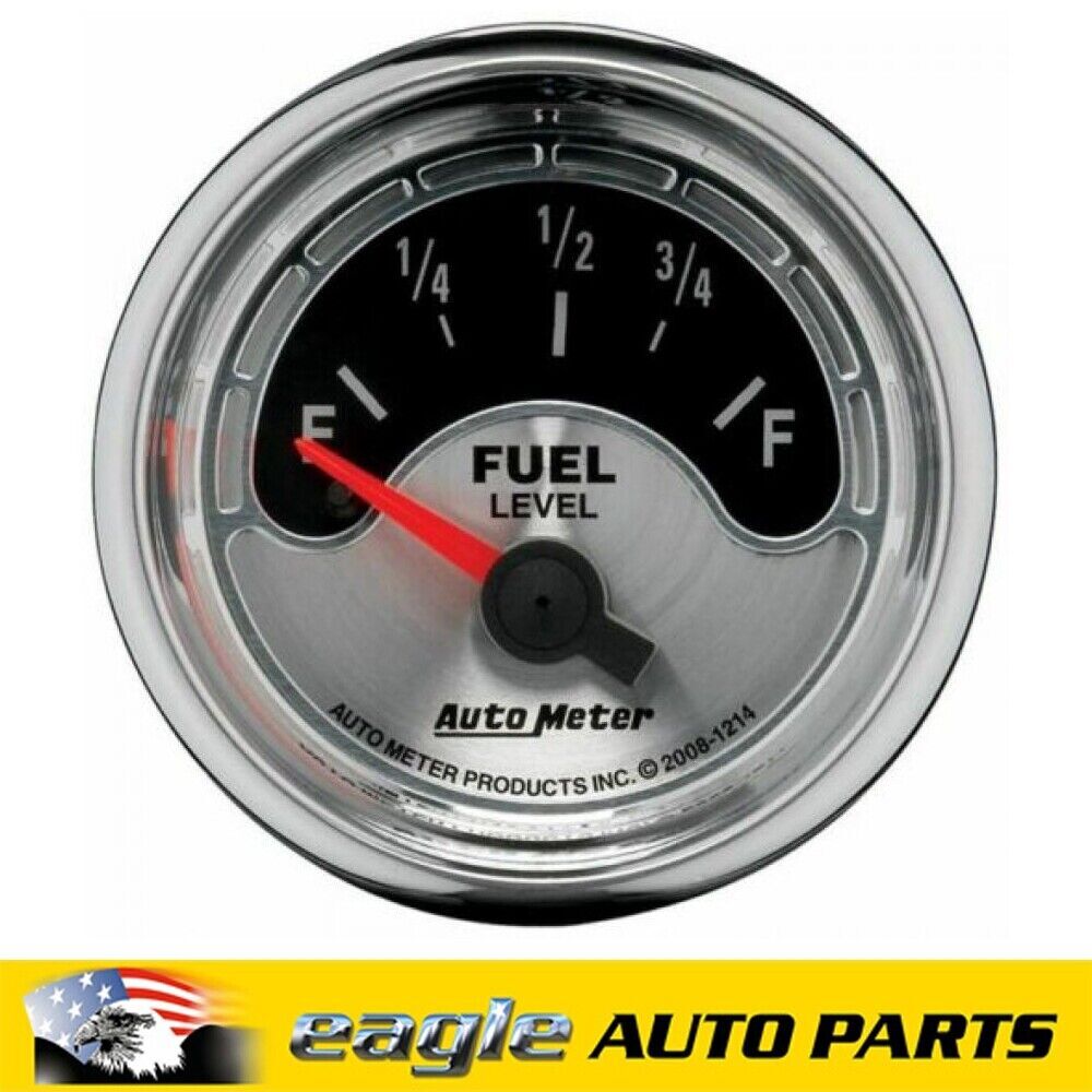AUTOMETER American Muscle 0 - 90 ohm 2.1/16" Fuel Level Gauge # AU1214