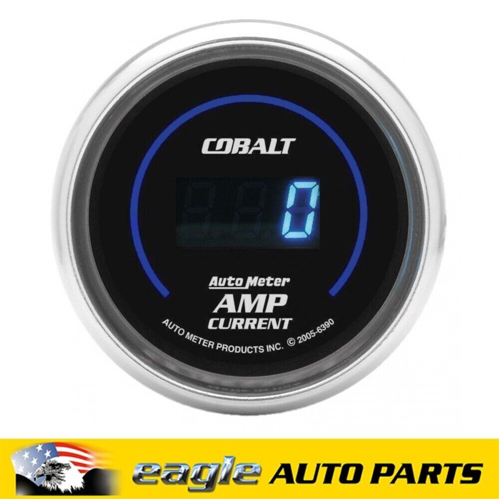 AutoMeter Cobalt Digital Gauge Ammeter, 0-250 Amps, 2 1/16"   # AU6390